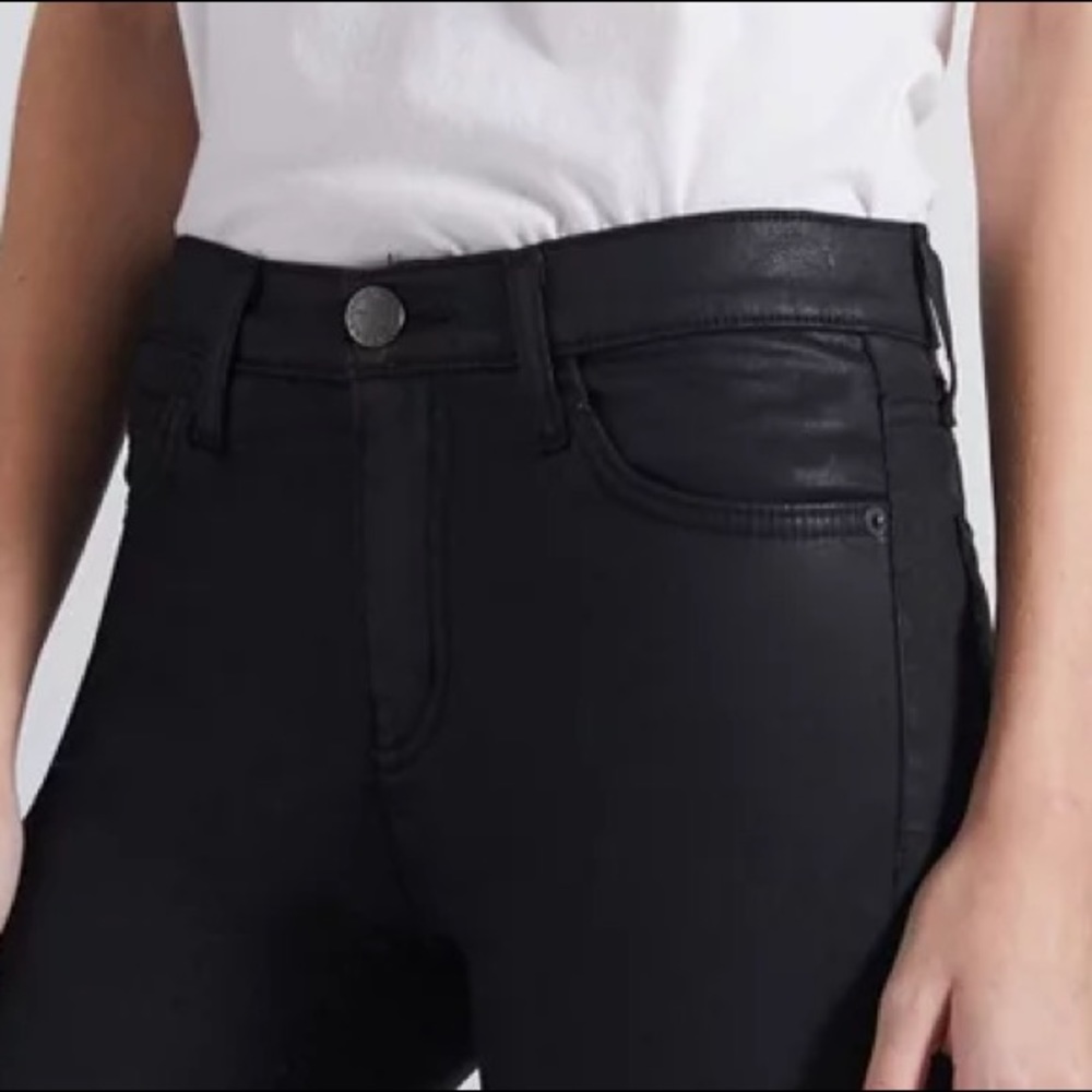 CURRENT/ELLIOTT:Stiletto Skinny Black Coated Sz:31 - Picture 3 of 6